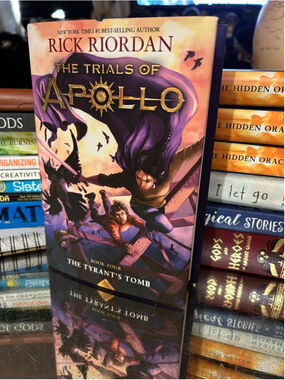 Unisex Disney-Hyperion The Trials of Apollo Book One Size Purple Orange